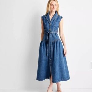 Denim dress